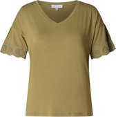 IVY BEAU Taisa Top - Soft Olive - maat 38