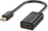 Relaatable® Mini Displayport naar HDMI - Zwart –  Thunderbolt naar HDMI converter – Mini DP Hub – Full HD en 4K – Geschikt voor o.a. Macbook, Surface, Lenovo, Dell XPS