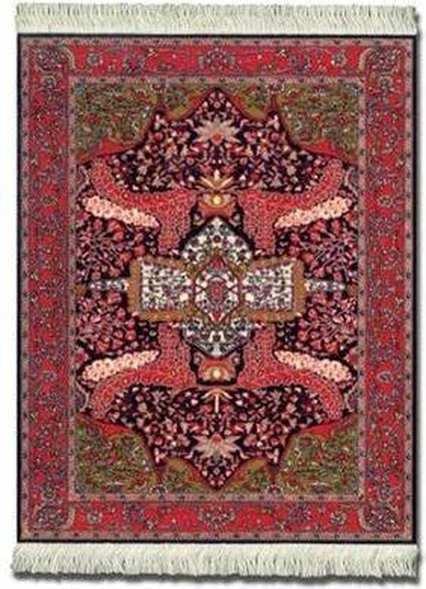 Muismat tapijt the art deco sarouk