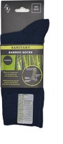 Bamboe sokken voor heren -  LOSSE ELASTIEK - 6 PAAR - Marine/donker blauw - mannen maat 43/46 - Hoge kwaliteit