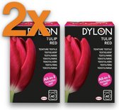 Dylon Textielverf Set - Tulip Red - 2x 350 g