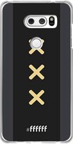 6F hoesje - geschikt voor LG V30 (2017) -  Transparant TPU Case - Ajax Europees Uitshirt 2020-2021 #ffffff