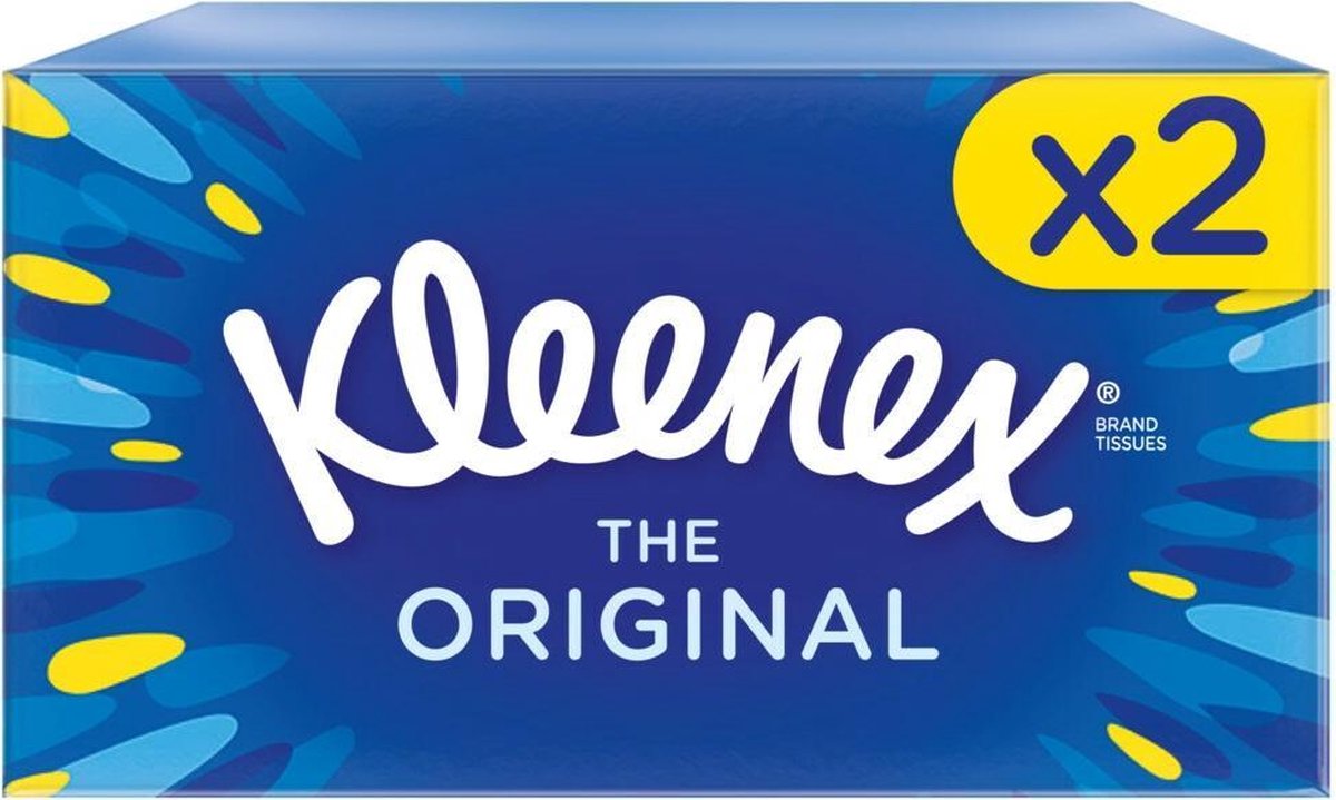Goedkoopste Kleenex Original Tissues Duo Pack 2x80 = 160 stuks