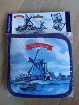 PANNENLAPPEN - SET VAN 2 - HOLLAND - ALL DUTCH COLLECTION