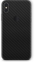 iPhone X Skin Carbon Zwart - 3M Sticker