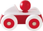 Houten speelgoedauto rood