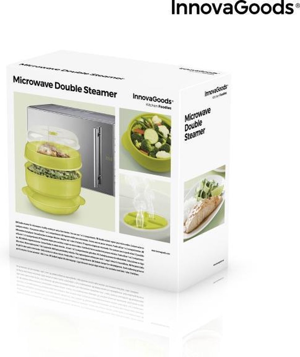 TUPPERWARE magnetron MicroGourmet stoomkoker groen micro stoomwonder P 19161