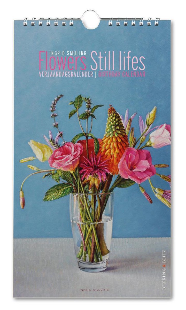 Verjaardagskalender Flowers Still lifes, Ingrid Smuling