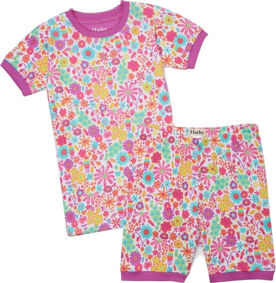 Hatley Meisjes 2-delige Korte Pyjama Mini Flowers - 92