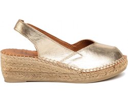 Dames espadrilles - Goud - Bernia-P Plati Toni Pons - Maat 40