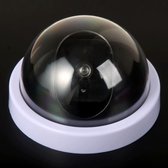 Caméra factice - Wit - Caméra de sécurité avec indicateur LED - Pour une utilisation intérieure et extérieure - Fausse caméra professionnelle