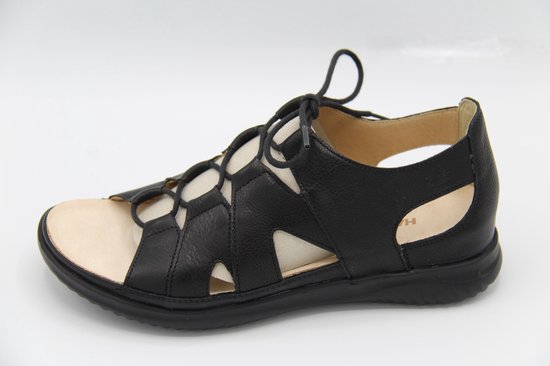 Hartjes- 1111432- Zwarte sandaal- veter- dames- G-maat 41 | bol.com
