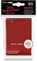 Sleeves Small Red 60 D10