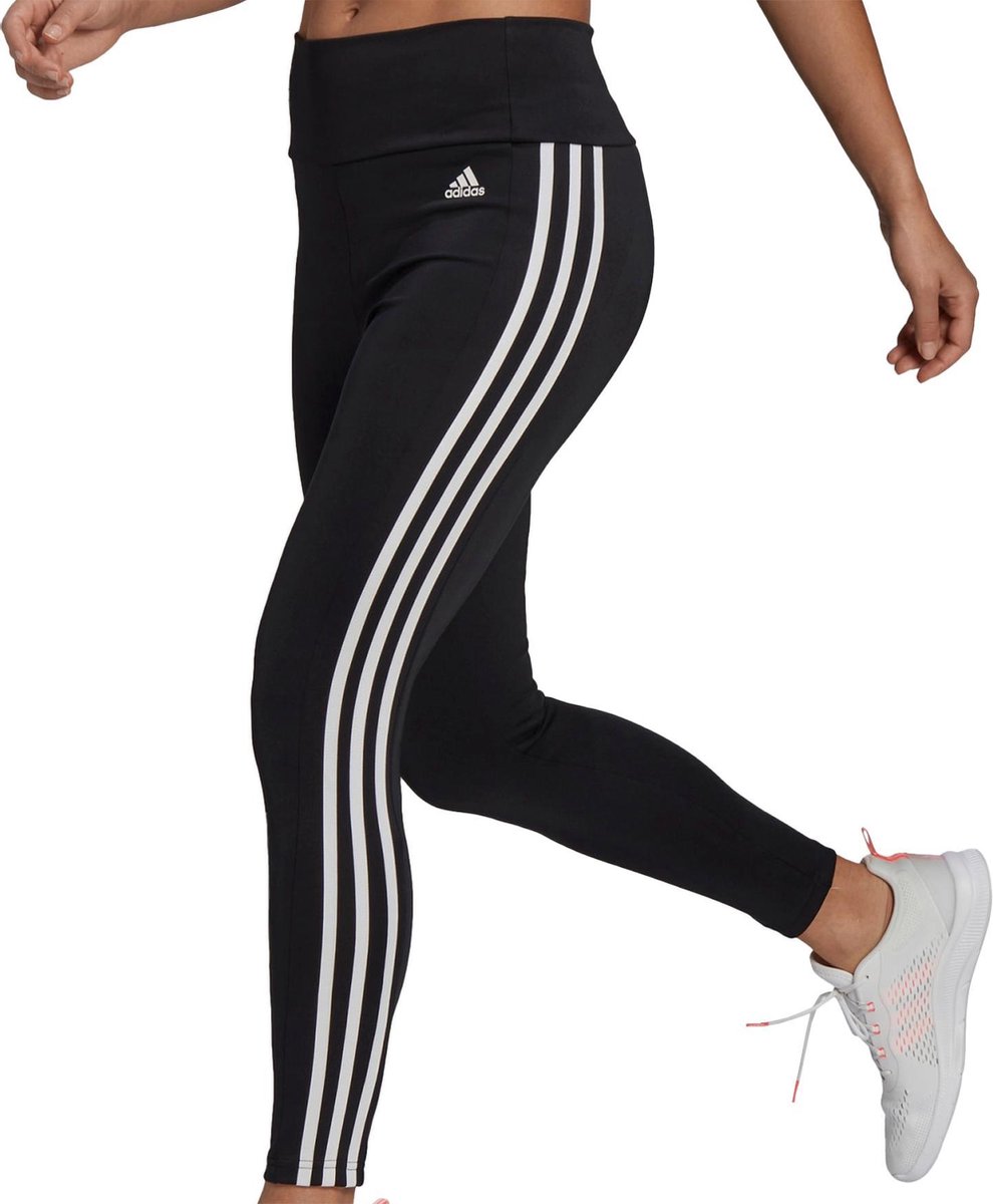 adidas Sportbroek - Maat L - Vrouwen - zwart/wit | bol.com