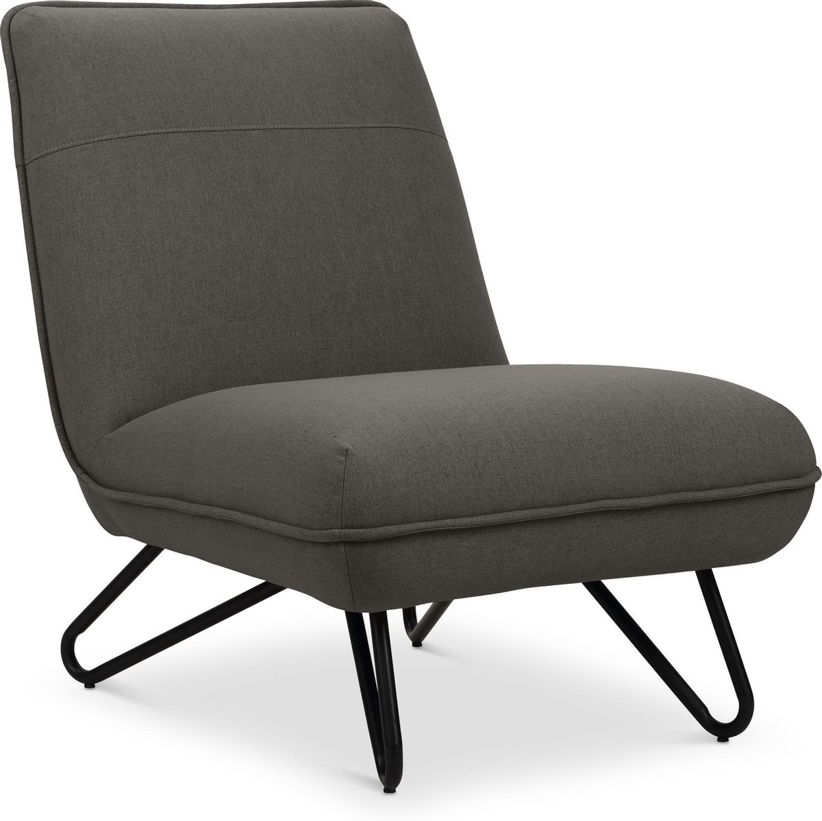 Lanterfant® Loungestoel Jeroen - Relaxstoel - Fauteuil - Grijs