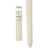 Morellato Horlogebandje - Morellato horlogeband U0751 Liverpool - leer - Beige - bandbreedte 16.00 mm