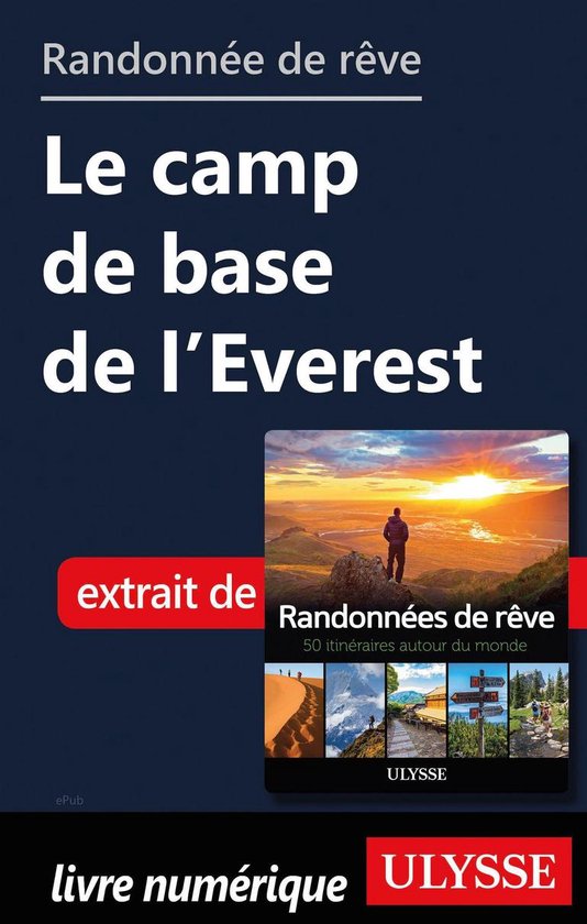 Randonnée de rêve - Le camp de base de l'Everest - cover
