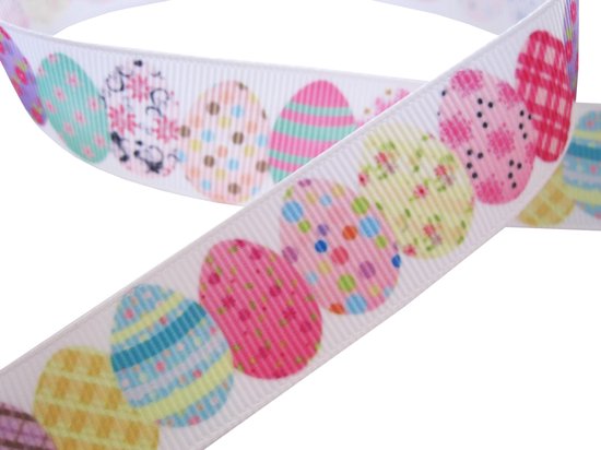 Paaslint met draad - 4 rollen lente, effen bedrade lint | Pasen linten voor knutselen, Pasen stoffen lint decor decoratieve wikkellinten voor Pasen, thuiskrans voordeur, paaslint cadeau