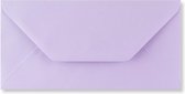 Lavendel DL enveloppen 11 x 22 cm 100 stuks