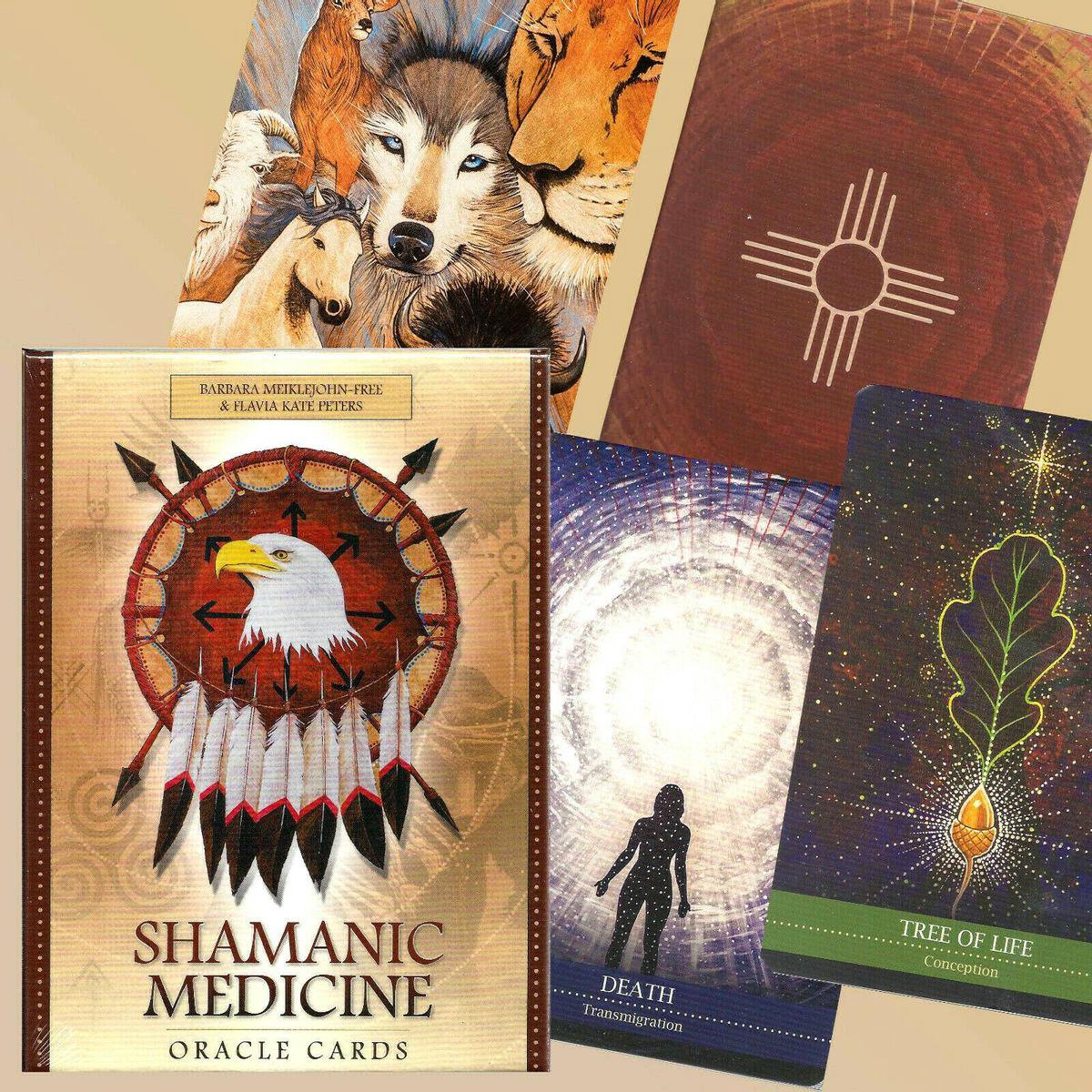 Shamanic Medicine Oracle Cards, Barbara Meiklejohn-Free | 9781925538250 ...