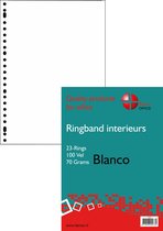 Benza - Ringband - Interieur - Tekenpapier - Blanco 70 Gram A4 - 23 rings
