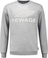 REWAGE Sweater Premium Heavy Kwaliteit - Grijs - S