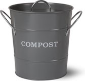Compostemmer - Zwart-grijs - 3.5 Liter