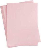 Gekleurd Karton, A2 420x600 mm,  180 gr, paars roze, 100vellen