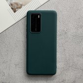 Voor Huawei P40 Pro schokbestendig mat TPU beschermhoes (groen)