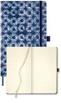 Castelli notitieboek A5 - Milano - Shibori medium - ontworpen en gemaakt in Italië - 240 pagina's - gelinieerd - leeslint - opberg vak - 21 x 13 x 1.5 cm - ringen - Notebook - 8051