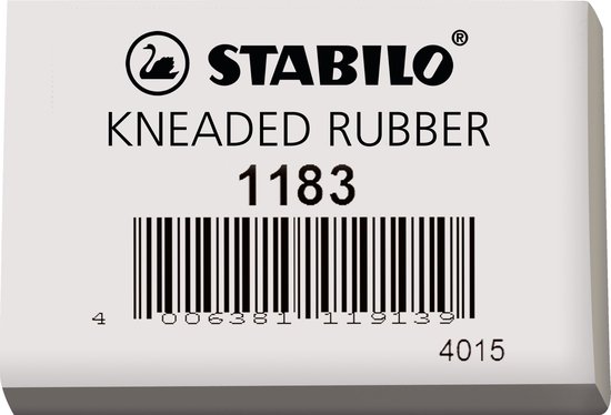STABILO kneedgum 1183 met barcode.