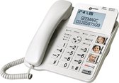 GEEMARC CL595 vaste telefoon voor SLECHTHORENDEN en SLECHTZIENDEN met 50 dB GELUIDSVERSTERKING- 3 Foto-toetsen - Antwoordapparaat
