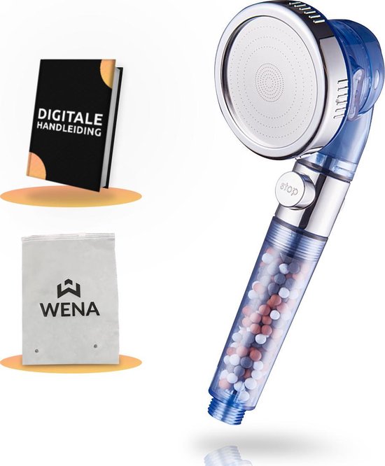WENA Ionische douchekop Waterbesparende douchekop Douchekop Douchekop filter