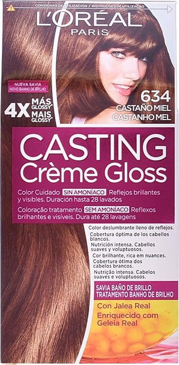 L'Oréal Paris Casting Creme Gloss 634 Marron Miel | bol.com