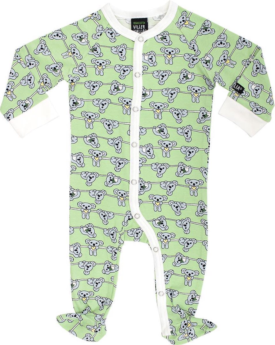 PYJAMAS W. FOOT - SOFT PEA - 74