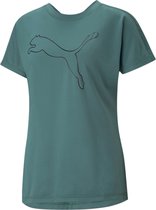 PUMA Train Favorite Jersey Cat Sportshirt Dames - Maat S