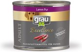 Grau natvoer hond excellence Lam puur 6 x 200 gr