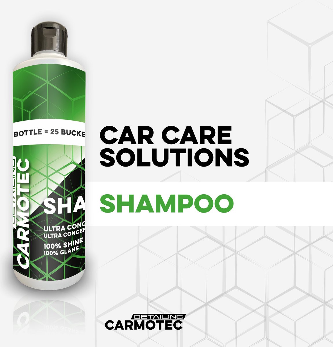 Carmotec - autoshampoo - exterieur - 500 ml
