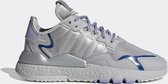 Adidas Nite Jogger W Dames sneakers - grey two/silver met./dust purple - Maat 36 2/3