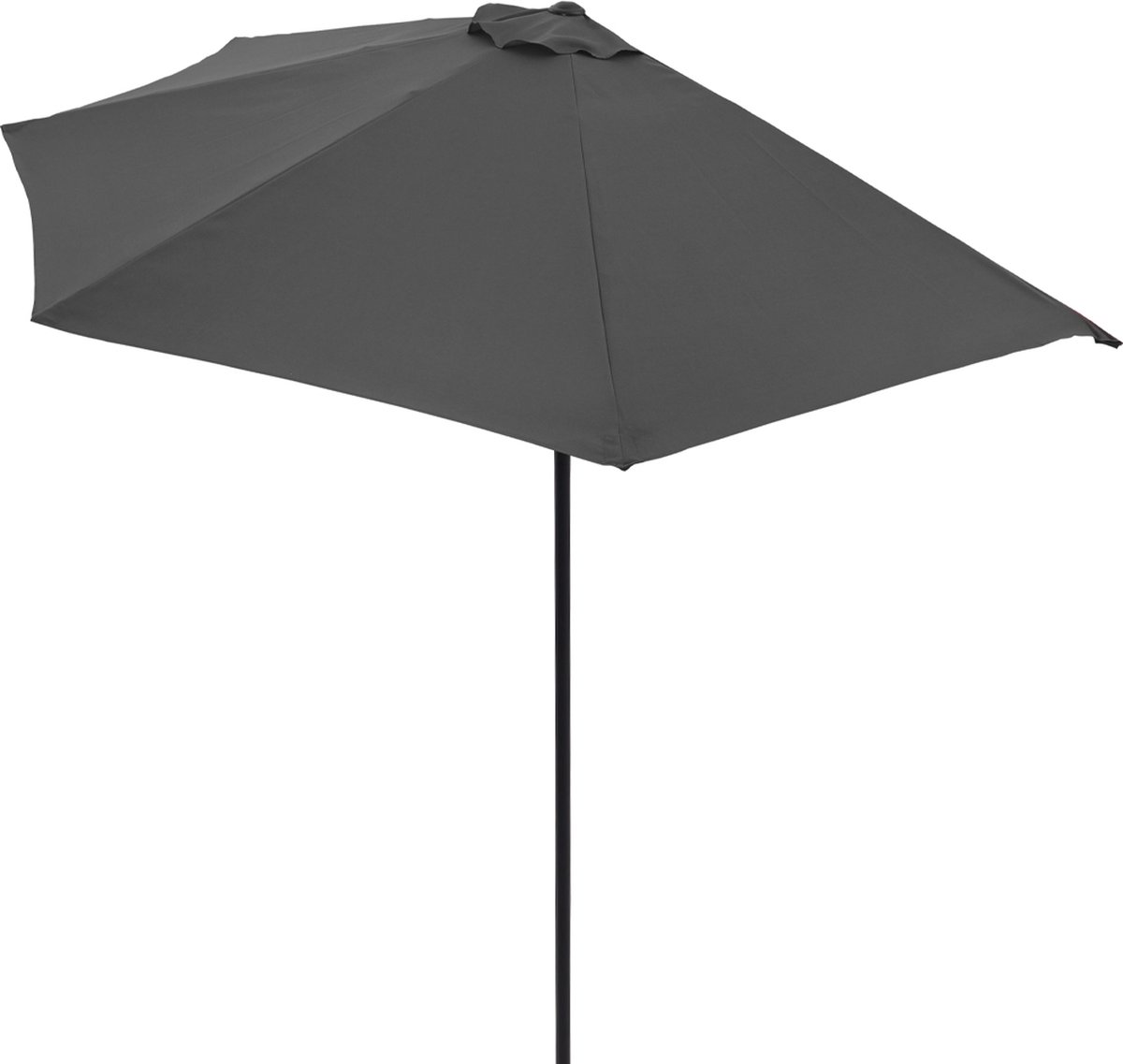 Balkon parasol - Half rond model - Antraciet | bol.com