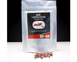 Saffraan Capsules 30 stuks | 100% Pure Saffraan Capsule zonder vulmiddel