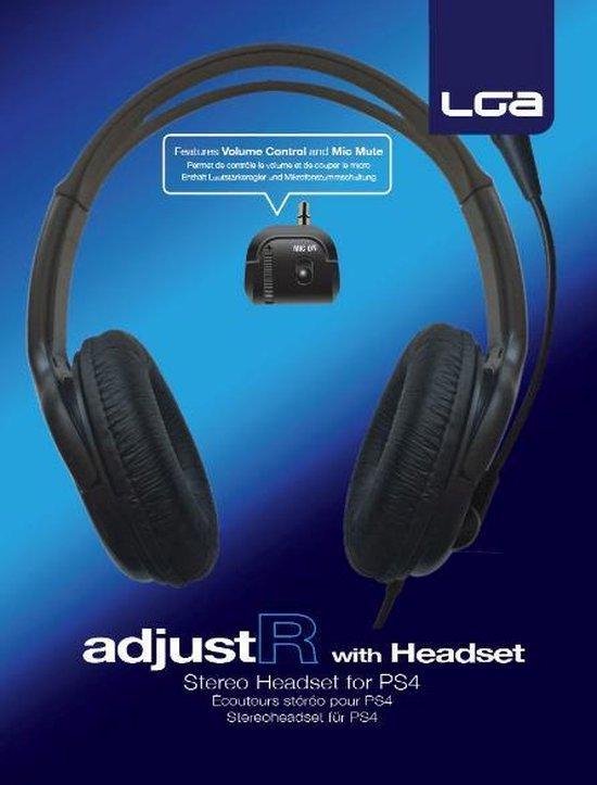 PS4 Headset Bundle incl. adjustR -Adapter LGA