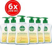 Dettol Handzeep - Antibacterieel - Citrusgeur verrijkt met 100% natuurlijke oliën - 250ML x6