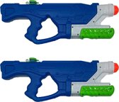 Vivi Toys -  2 x Waterpistool - Supersoaker - 900 mL - Waterpistool Jongens - Waterpistool met Reservoir - Watergeweer - Stoere Waterpistool