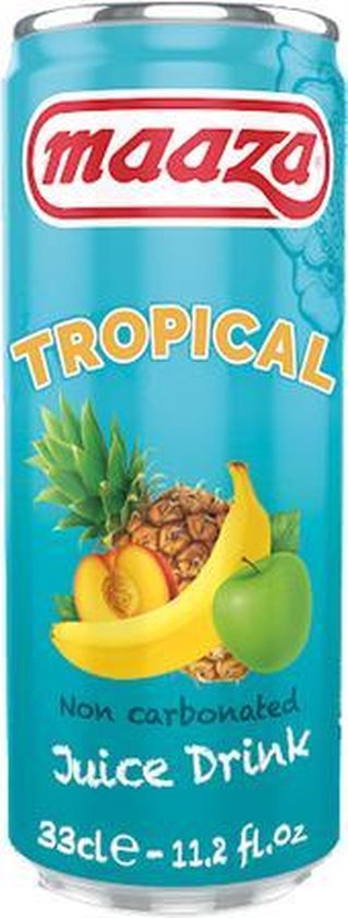 Maaza - Tropical - Canette - 24 x 33 cl