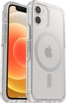 OtterBox Symmetry Plus hoesje met MagSafe voor Apple iPhone 12 mini - Transparant
