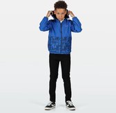 Regarta - Haskel Waterproof KidsJacket, Blauw/Camouflage, Maat 140