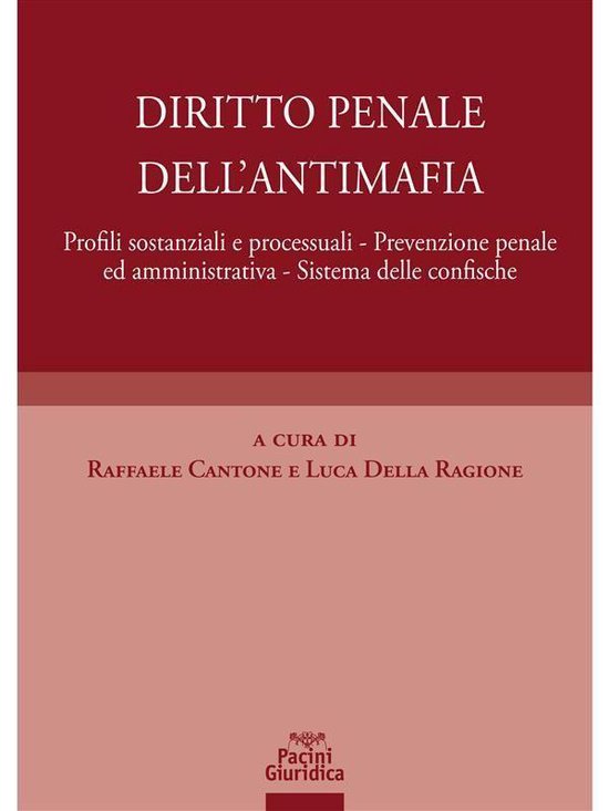 Diritto - Diritto penale dell'antimafia - cover