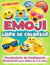 Psicología Aplicada a la Enseñanza- Divertido! Emoji Libro de Colorear Vocabulario de Inteligencia Emocional para Niños de 4-8 años