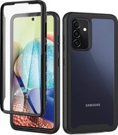 Samsung Galaxy A72 hoesje - Full Cover - zwart